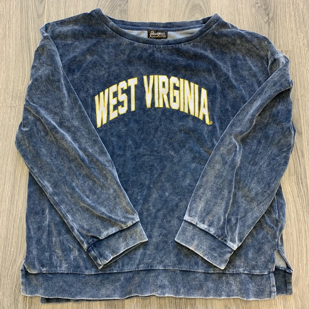 WVU Mountaineers crew neck